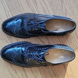 Johnston & Murphy Aristocraft black brogues